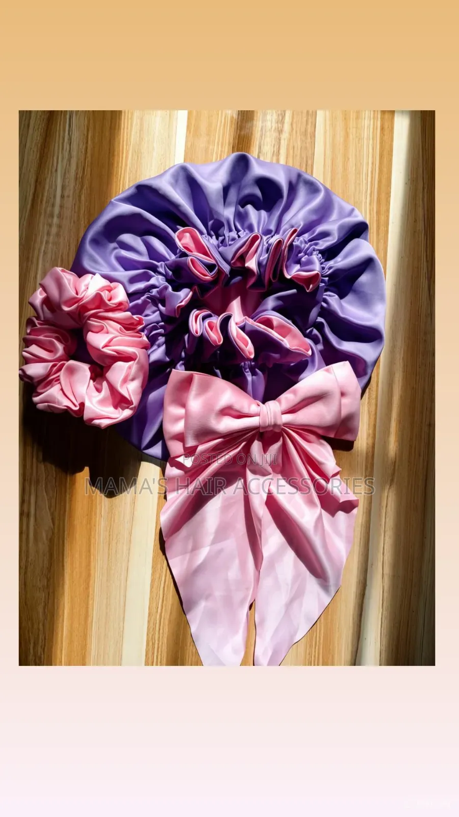 Reversible Hair Bonnet Set