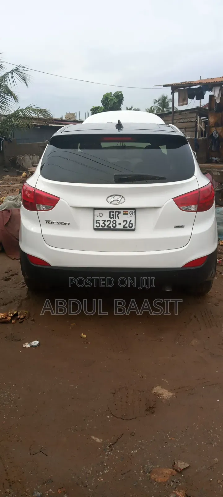 Hyundai Tucson Limited AWD 2015 White