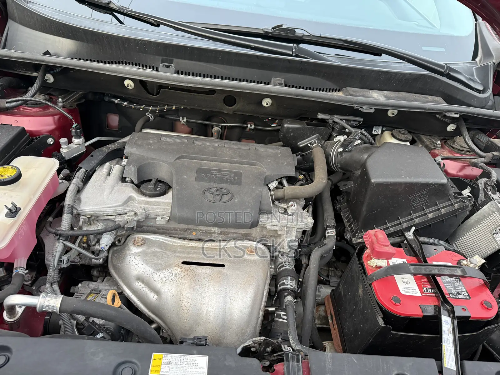 Toyota RAV4 2018 Burgundy