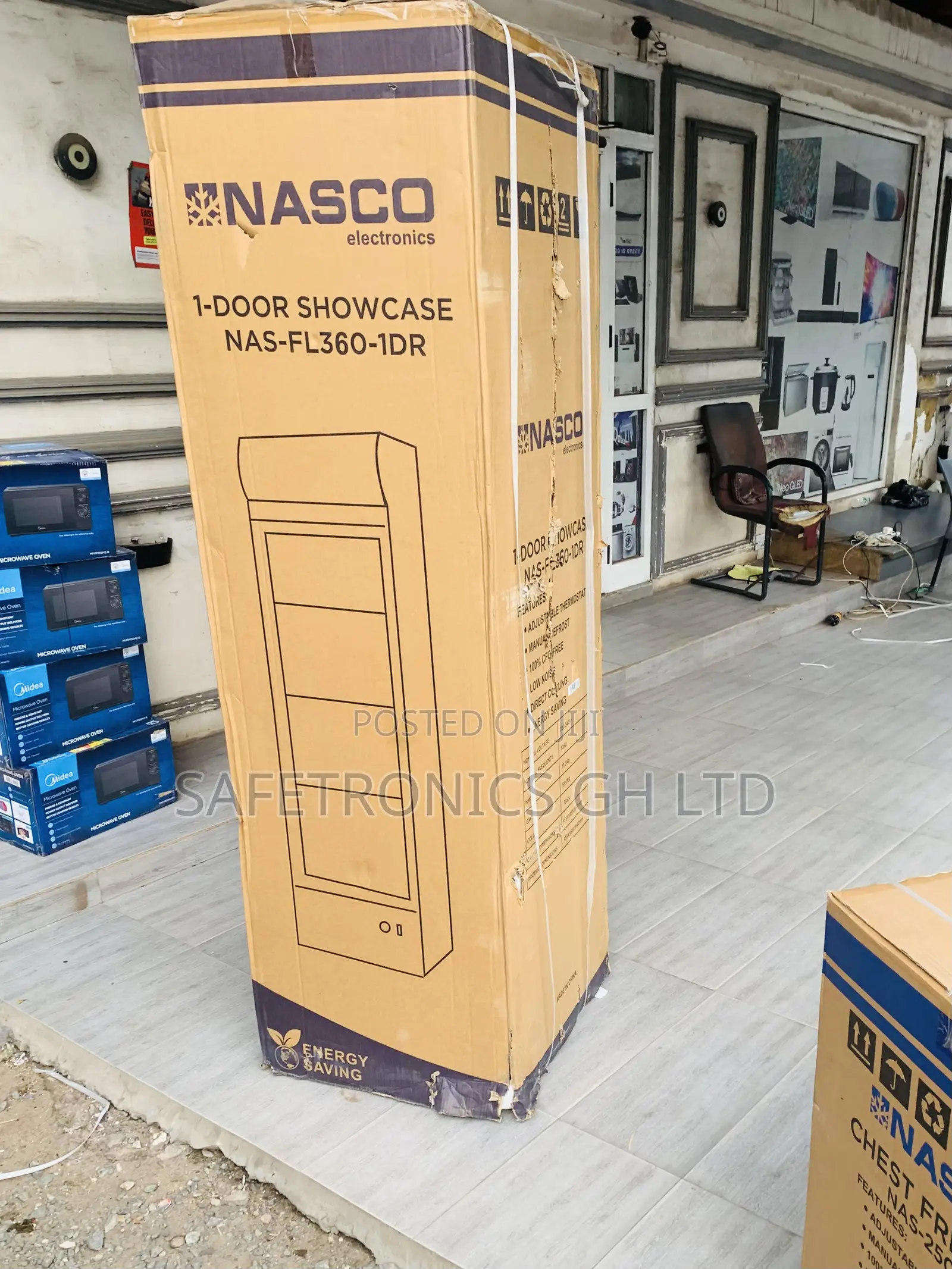 Newly Bulky Nasco 298l Commercial Beverage Refrigerator Nas-Fl360-1dr]