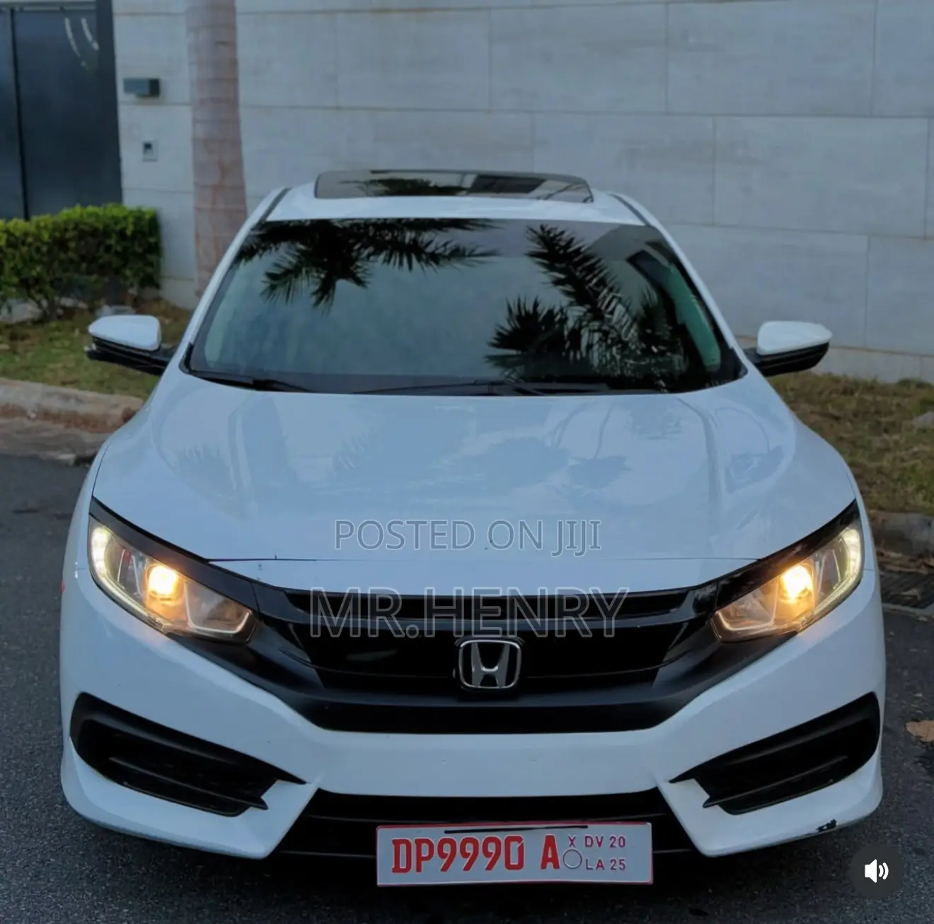 Honda Civic EX Sedan 2018 White