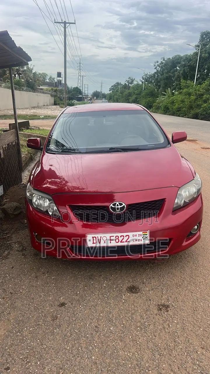 Toyota Corolla 2010 Red
