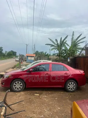 Toyota Corolla 2010 Red