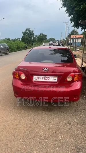 Toyota Corolla 2010 Red