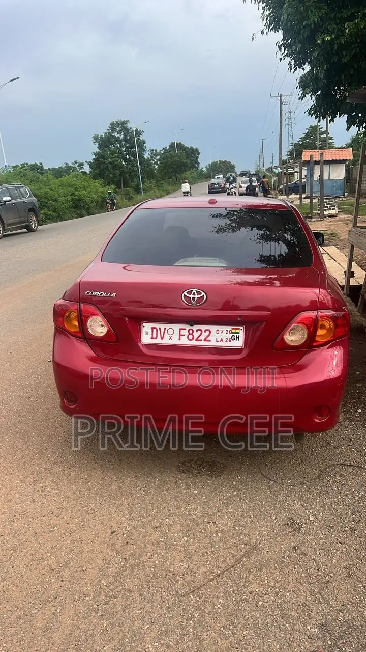Toyota Corolla 2010 Red