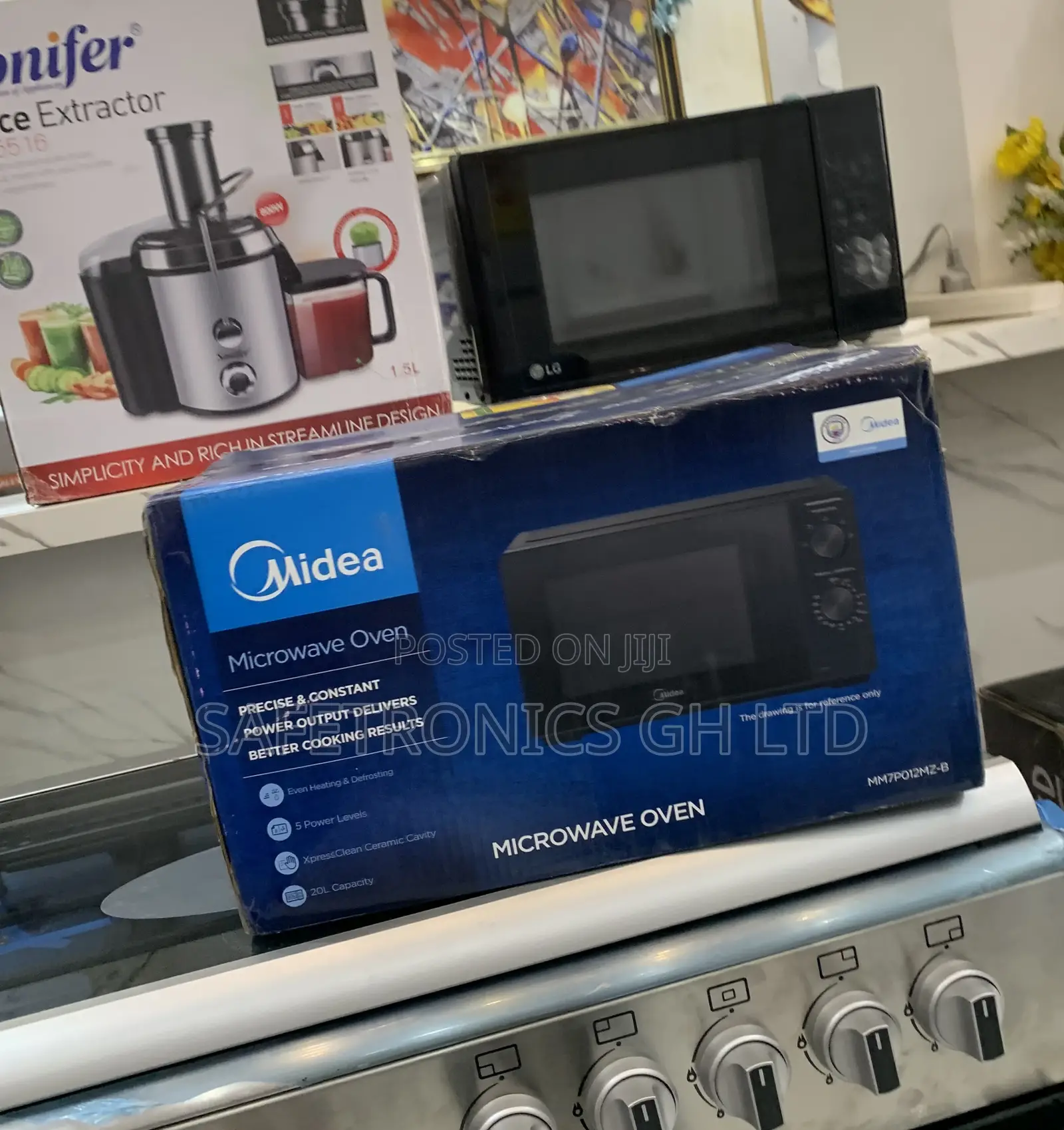 Trust Quality Midea 20ltr Microwave With Grill – Mg720cfb
