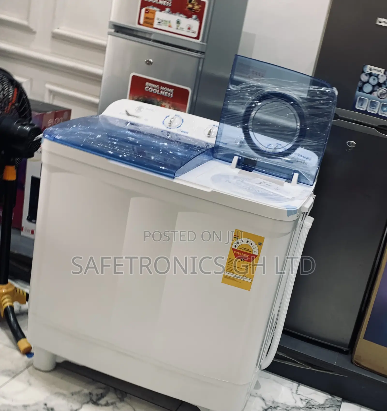 Perfect White Nasco 11kg Top Load Washing Machine