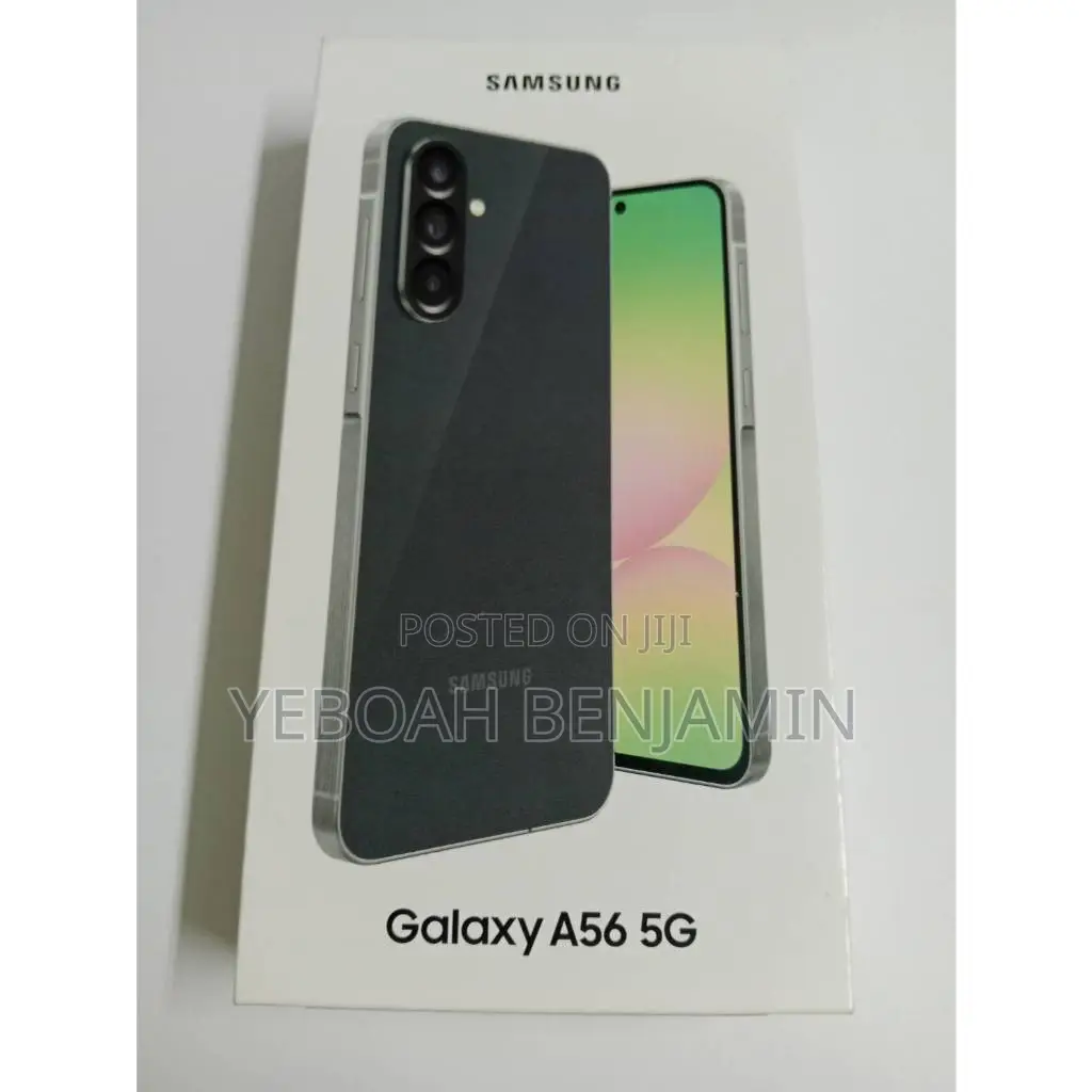 New Samsung Galaxy A56 256 GB Black