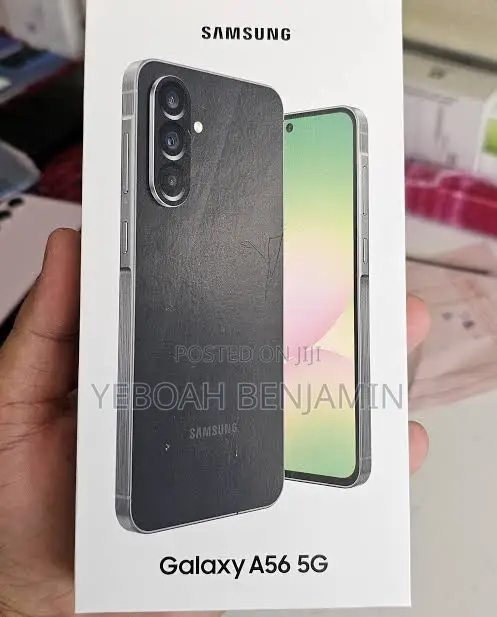 New Samsung Galaxy A56 256 GB Black