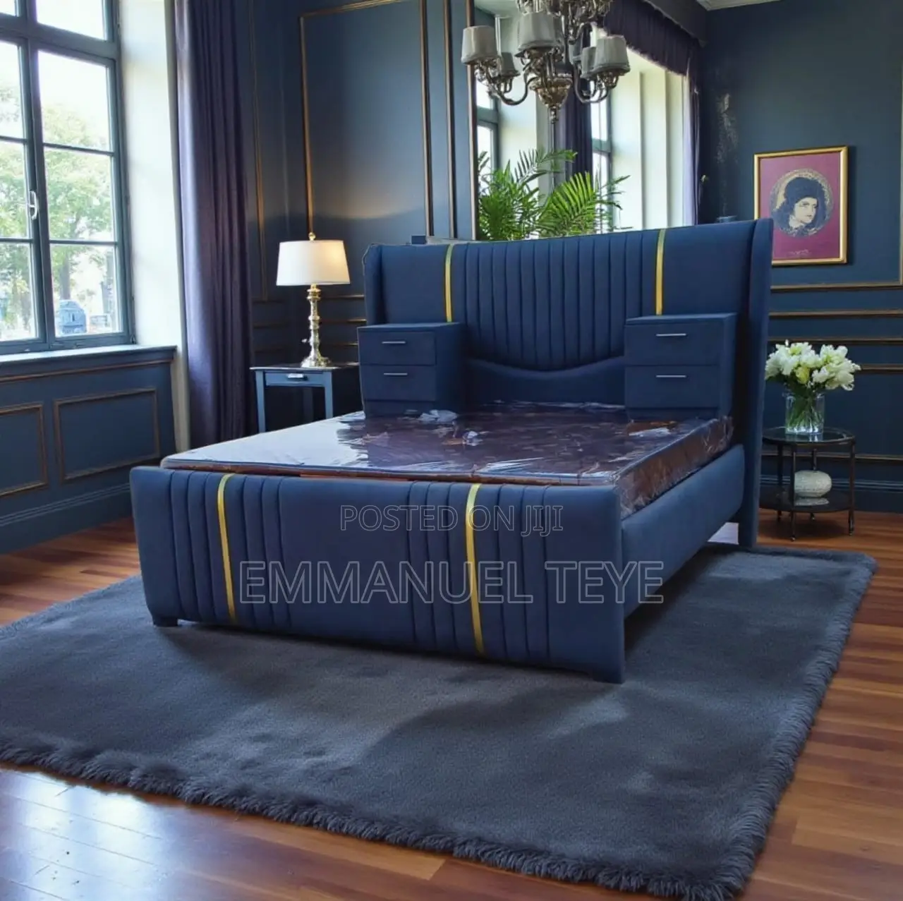 Brand New Stylish Luxury Bed Queen Size Bed
