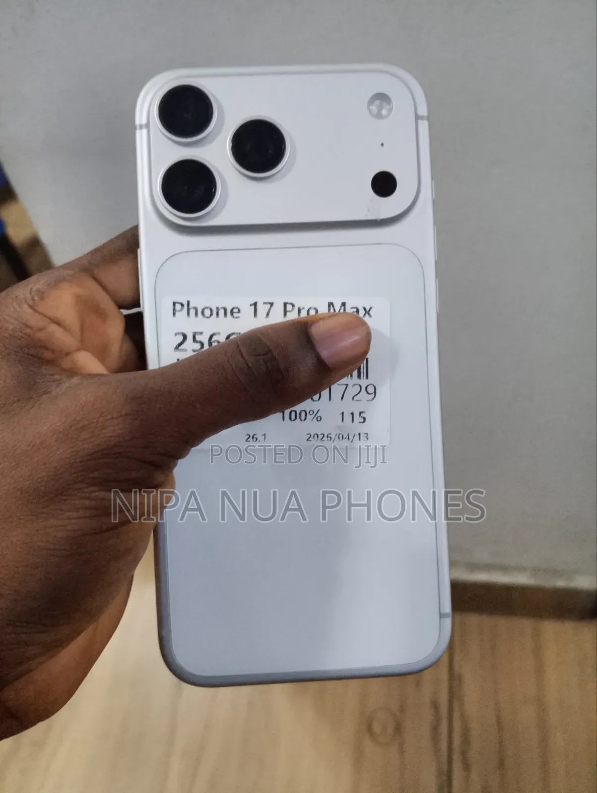 Apple iPhone 17 Pro Max 256 GB Silver