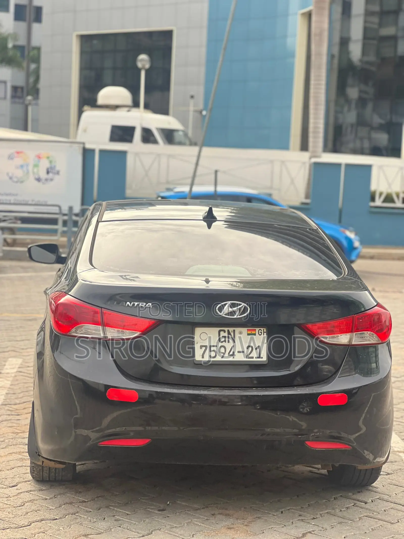 Hyundai Elantra GLS Automatic 2012 Black