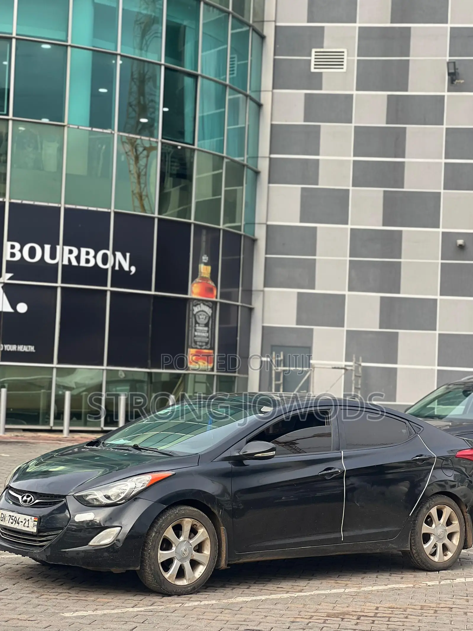 Hyundai Elantra GLS Automatic 2012 Black