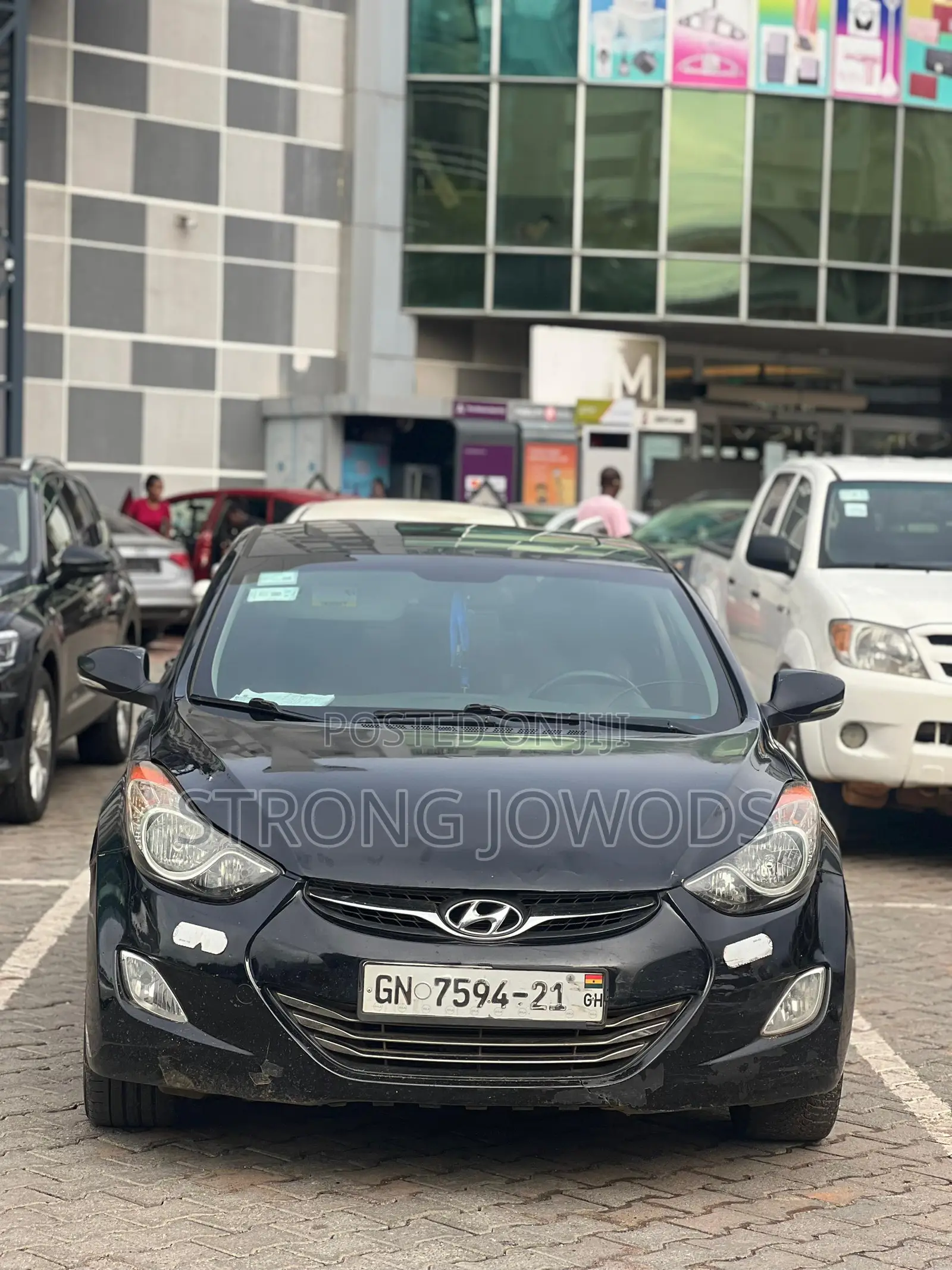 Hyundai Elantra GLS Automatic 2012 Black
