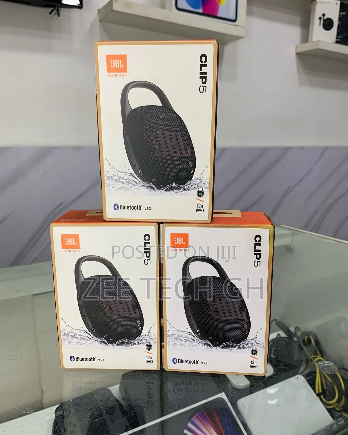 JBL Clip 5 Portable Wireless Speaker