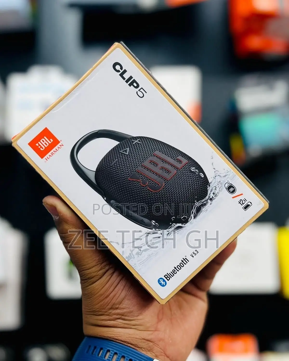 JBL Clip 5 Portable Wireless Speaker