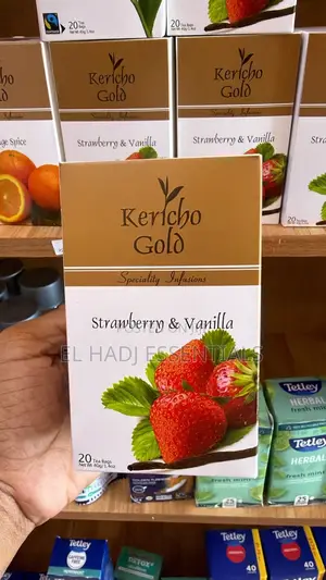 Kericho Gold Strawberry Vanilla Tea – 20 Tea Bags