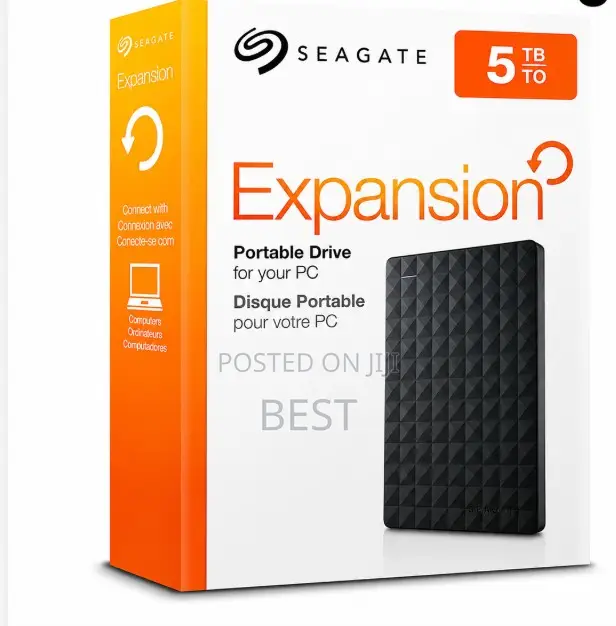 Seagate Expansion Portable External Hard Drive 5tb – Brand New