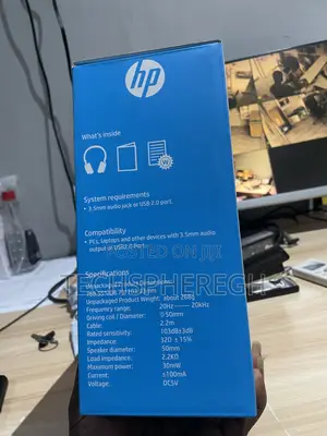 Hp H120 Gaming Headset – Brand New in Box