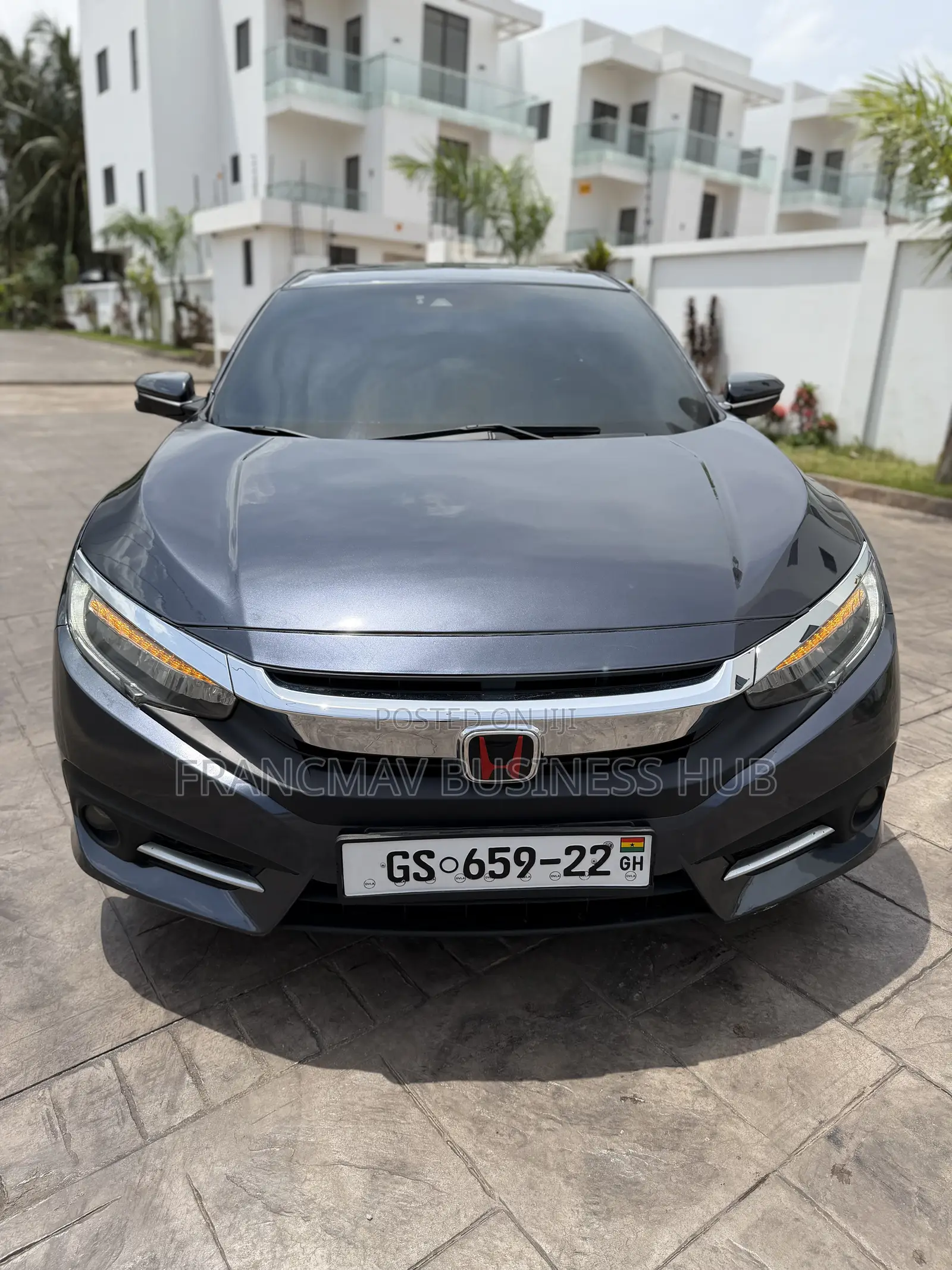 Honda Civic Touring Sedan 2018 Black