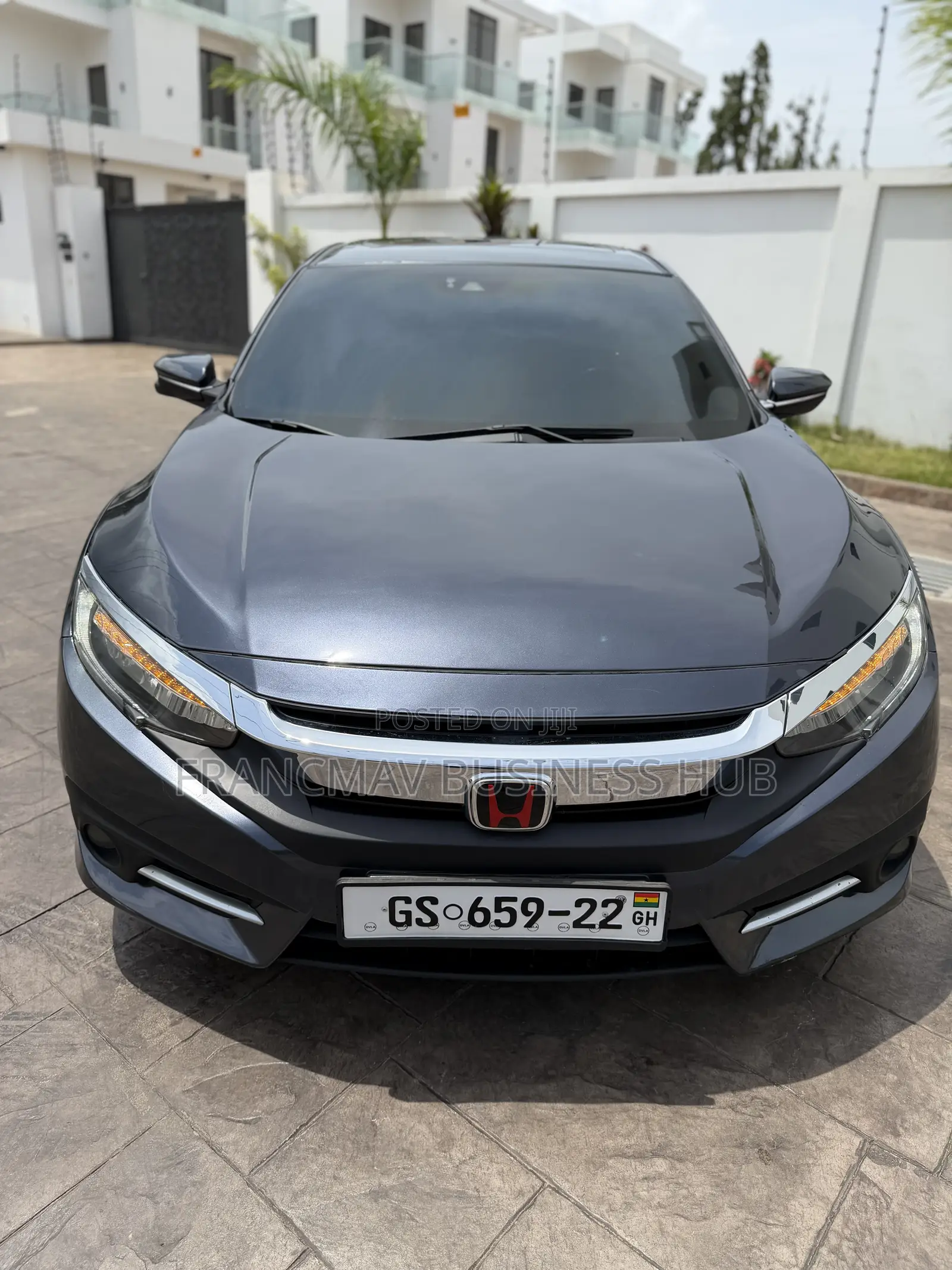 Honda Civic Touring Sedan 2018 Black