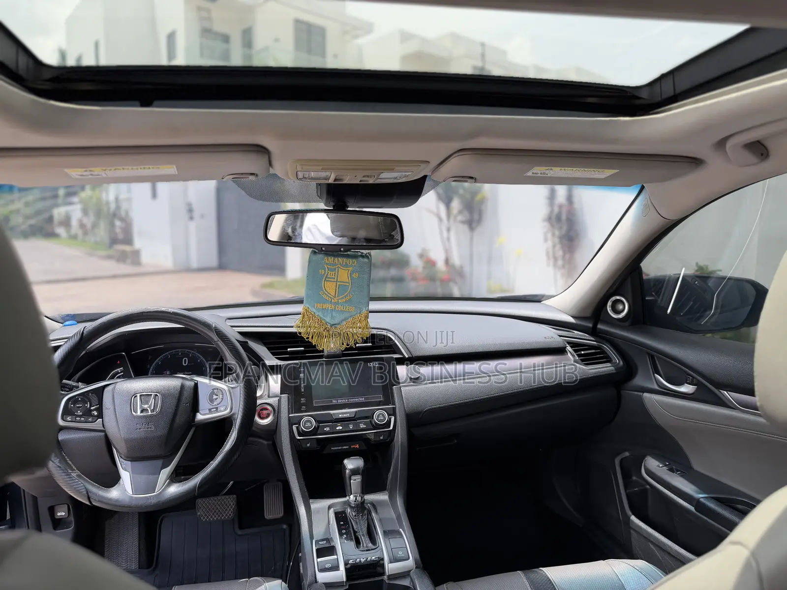 Honda Civic Touring Sedan 2018 Black