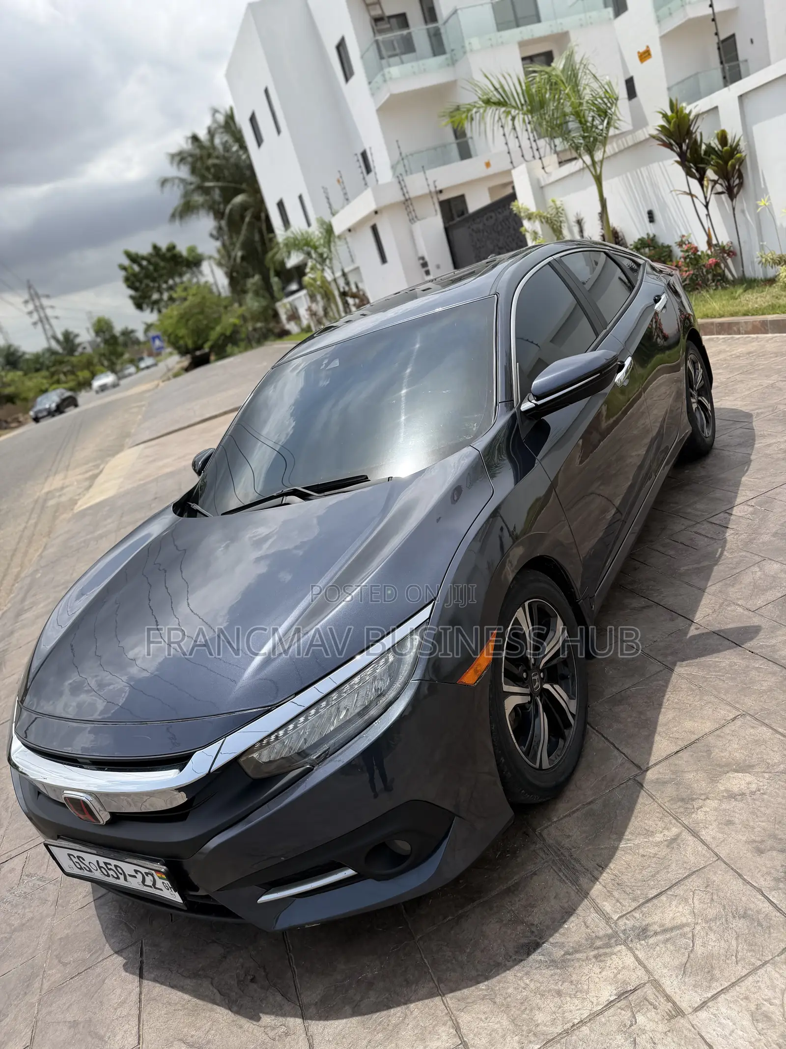 Honda Civic Touring Sedan 2018 Black