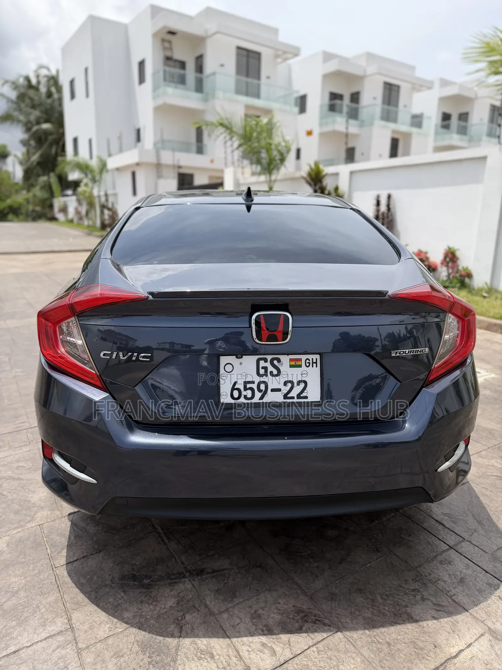 Honda Civic Touring Sedan 2018 Black