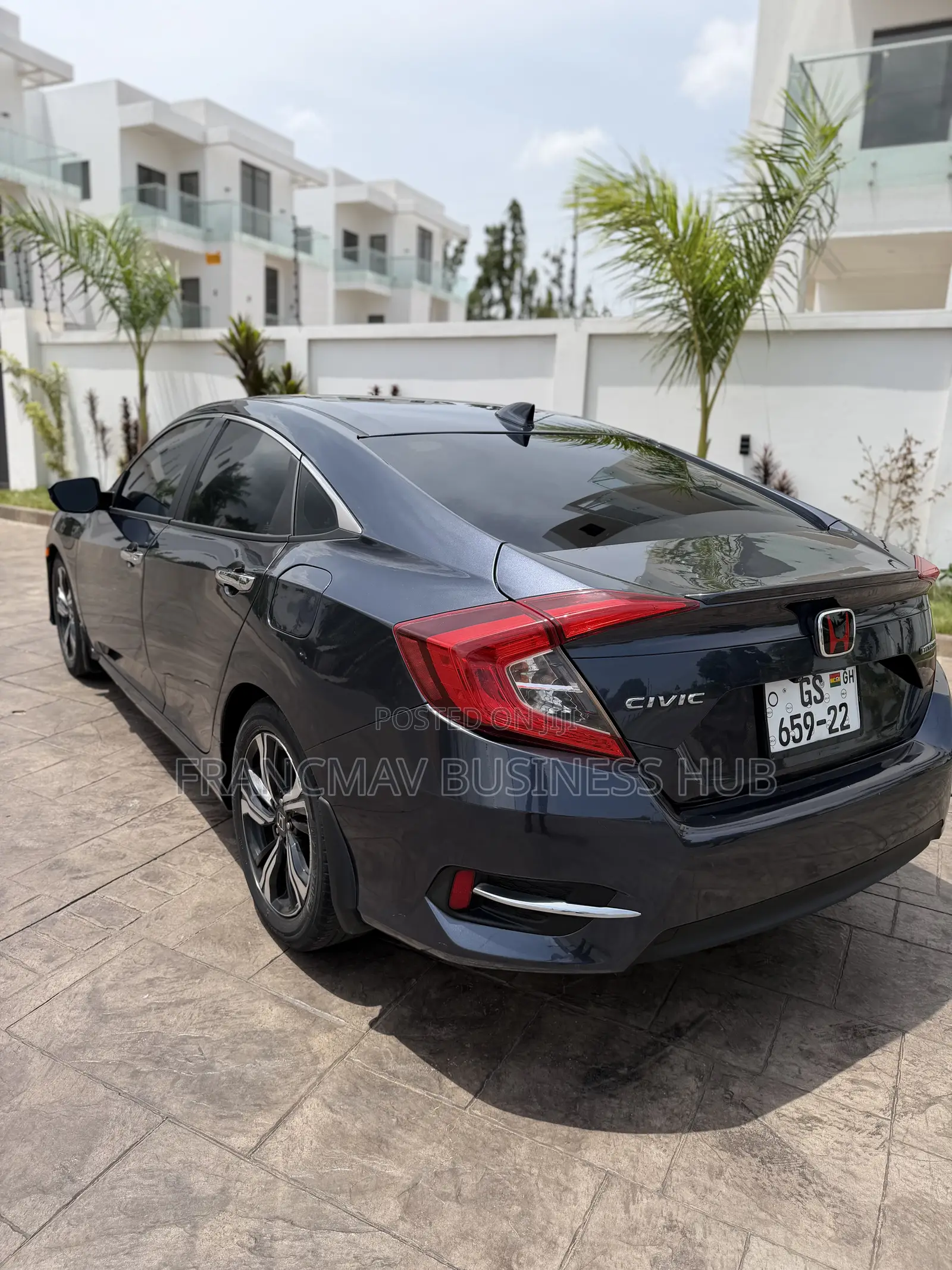 Honda Civic Touring Sedan 2018 Black