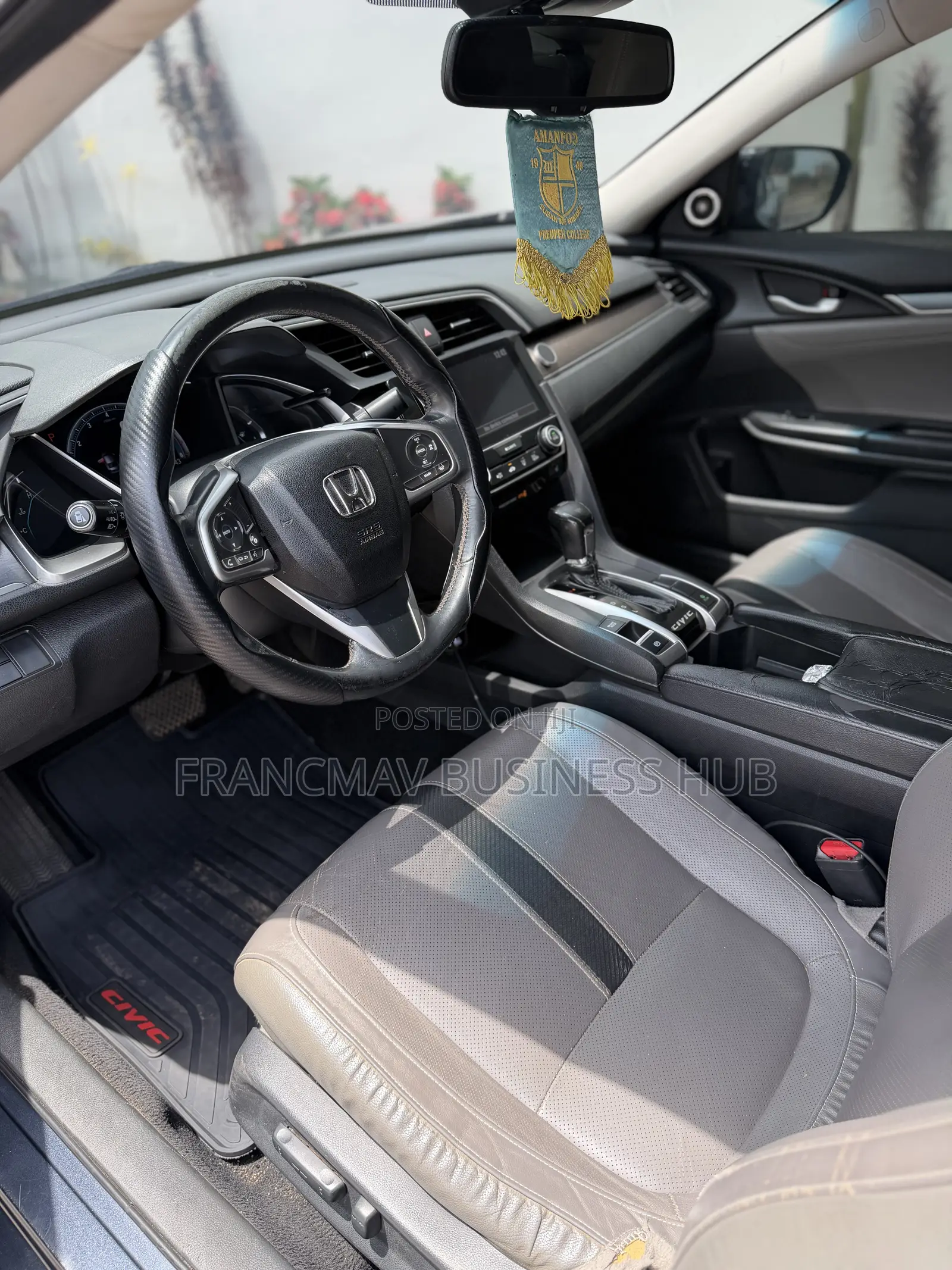 Honda Civic Touring Sedan 2018 Black