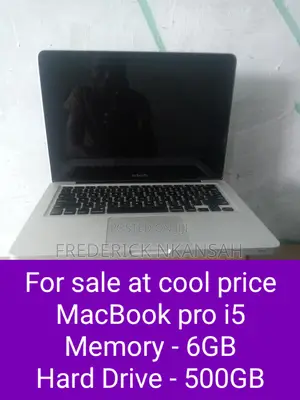 Laptop Apple MacBook Pro 6GB Intel Core i5 HDD 500GB