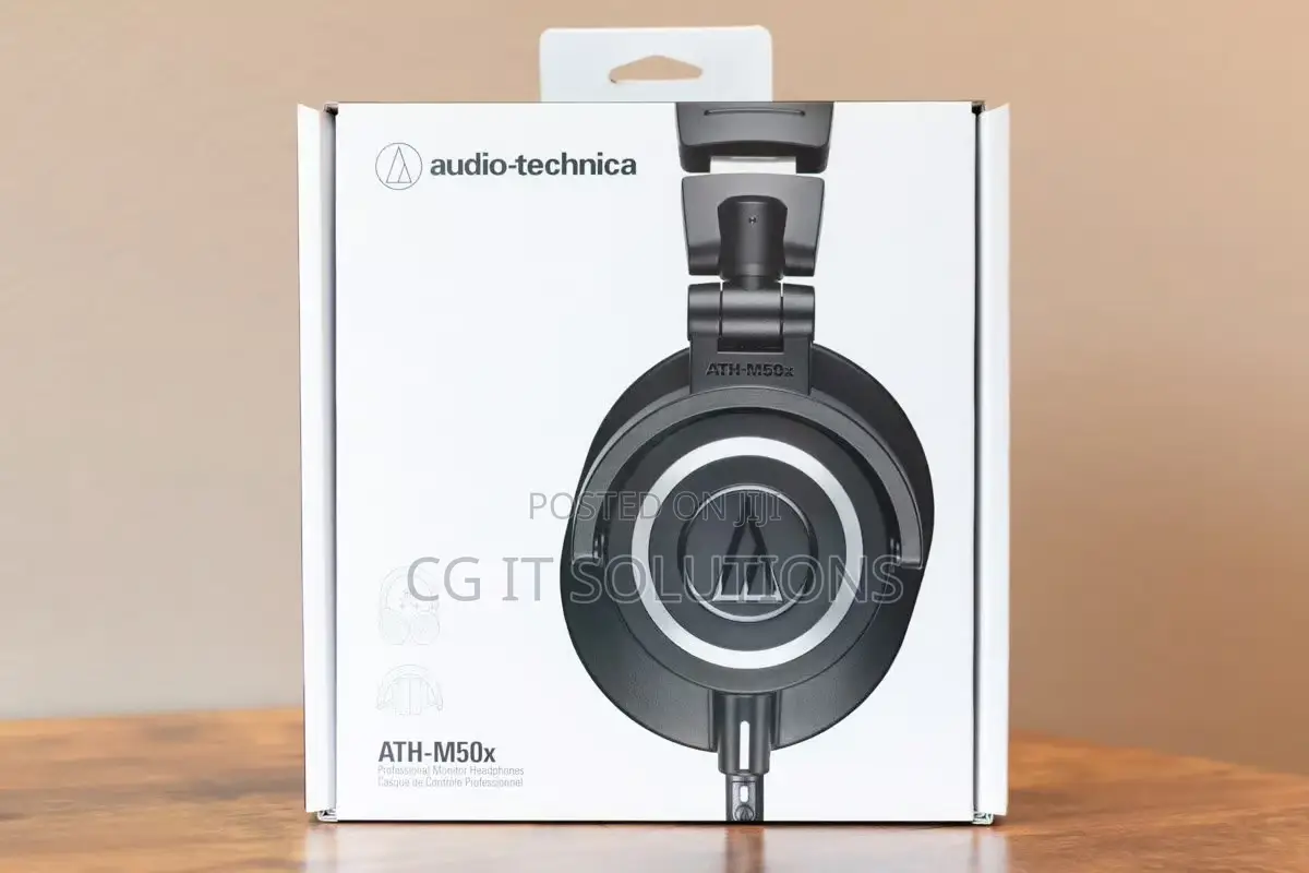 Audio-Technica Ath-M50x Monitor Headphones - Black