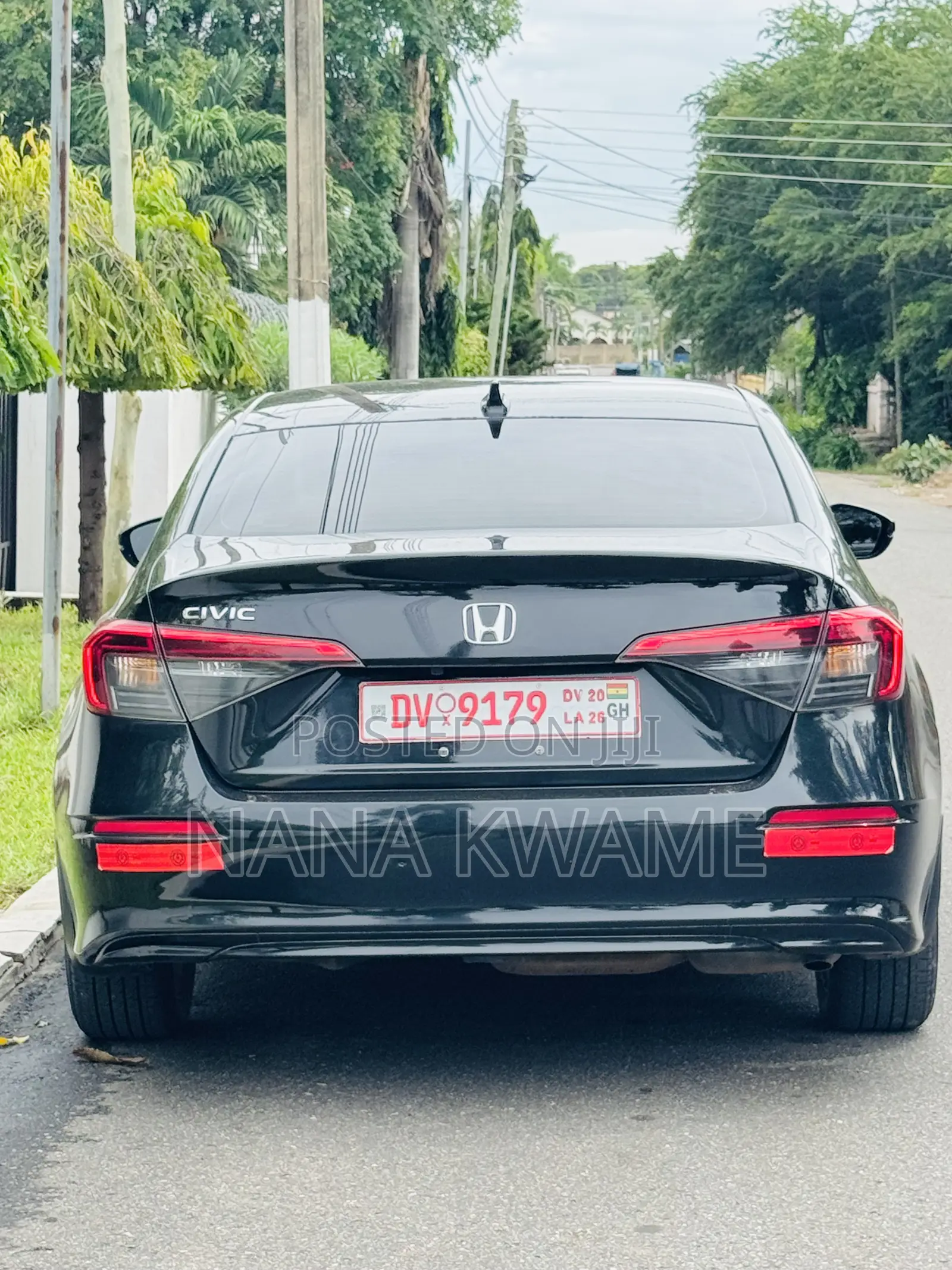 Honda Civic EX CVT 2024 Black