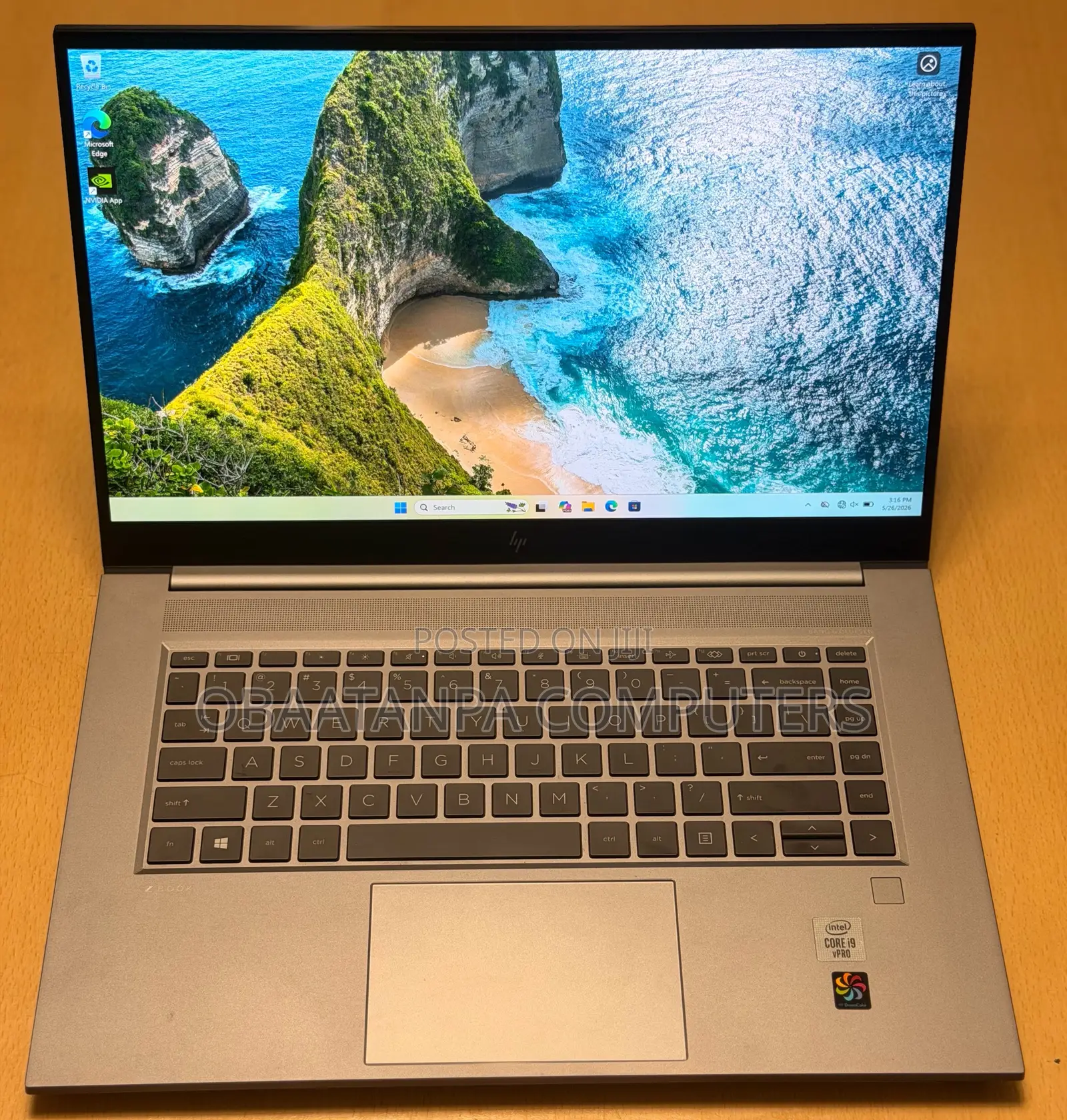 Laptop HP ZBook Studio 32GB Intel Core i9 SSD 512GB