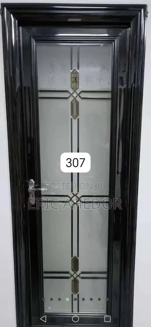 High Quality Fiber Bathroom Glass Door and Handles