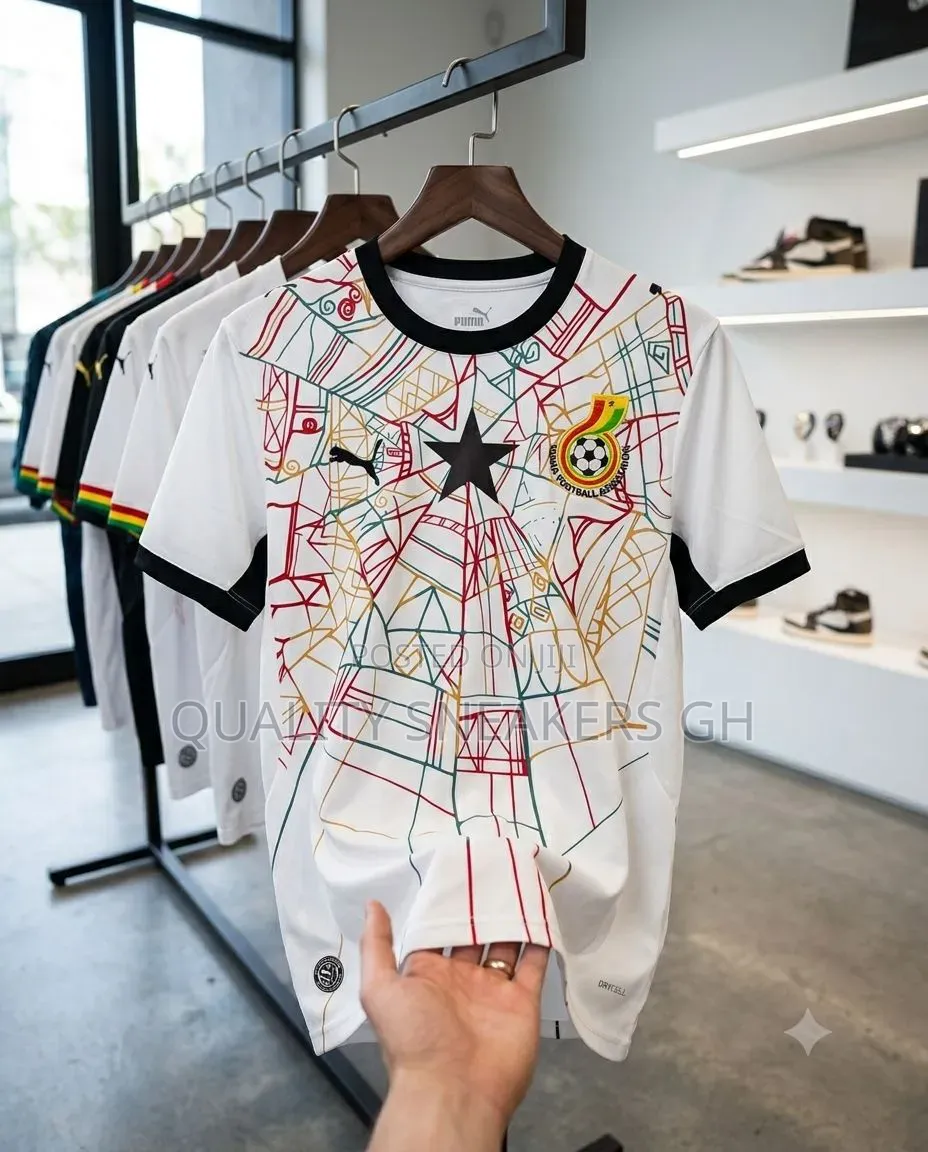 Authentic Ghana Yellow Jerseys