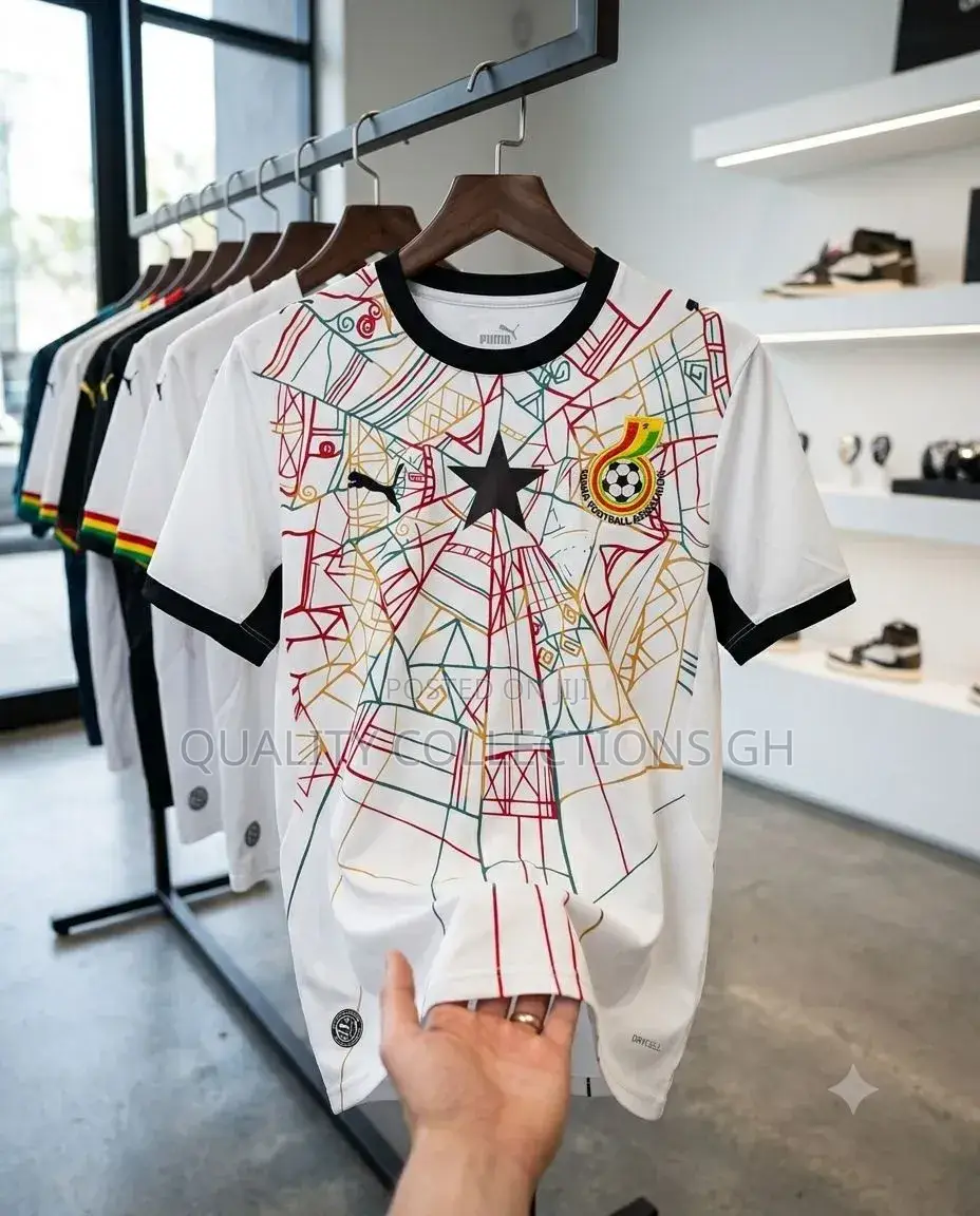 Authentic Ghana Yellow Jerseys