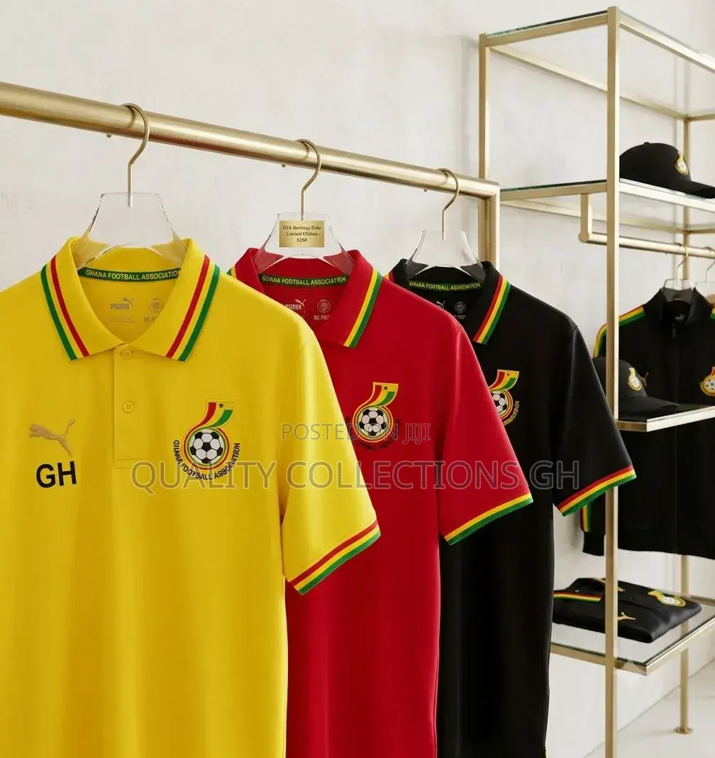 Authentic Ghana Yellow Jerseys