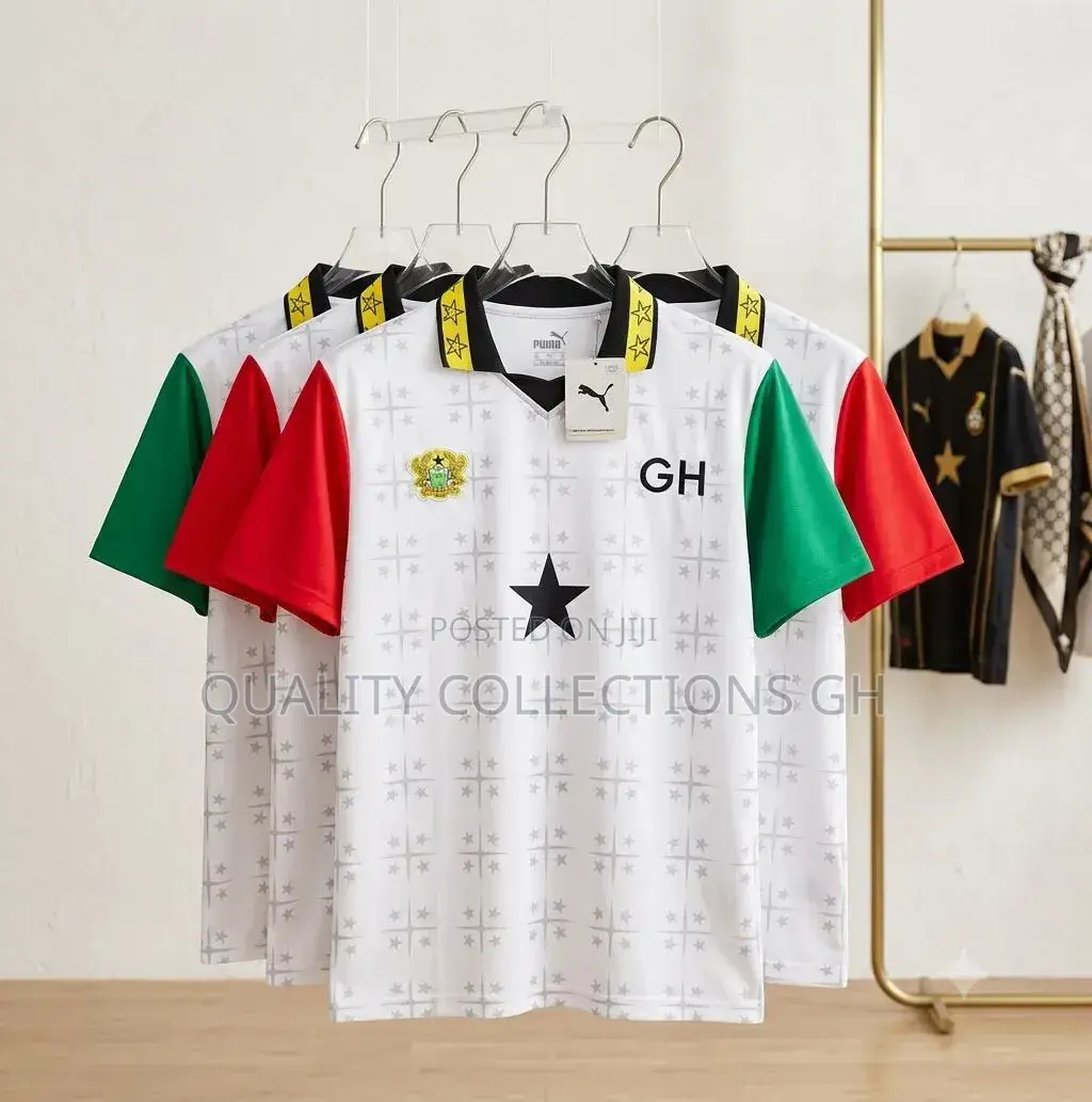 Authentic Ghana Yellow Jerseys