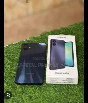 New Samsung Galaxy A06 64 GB Black