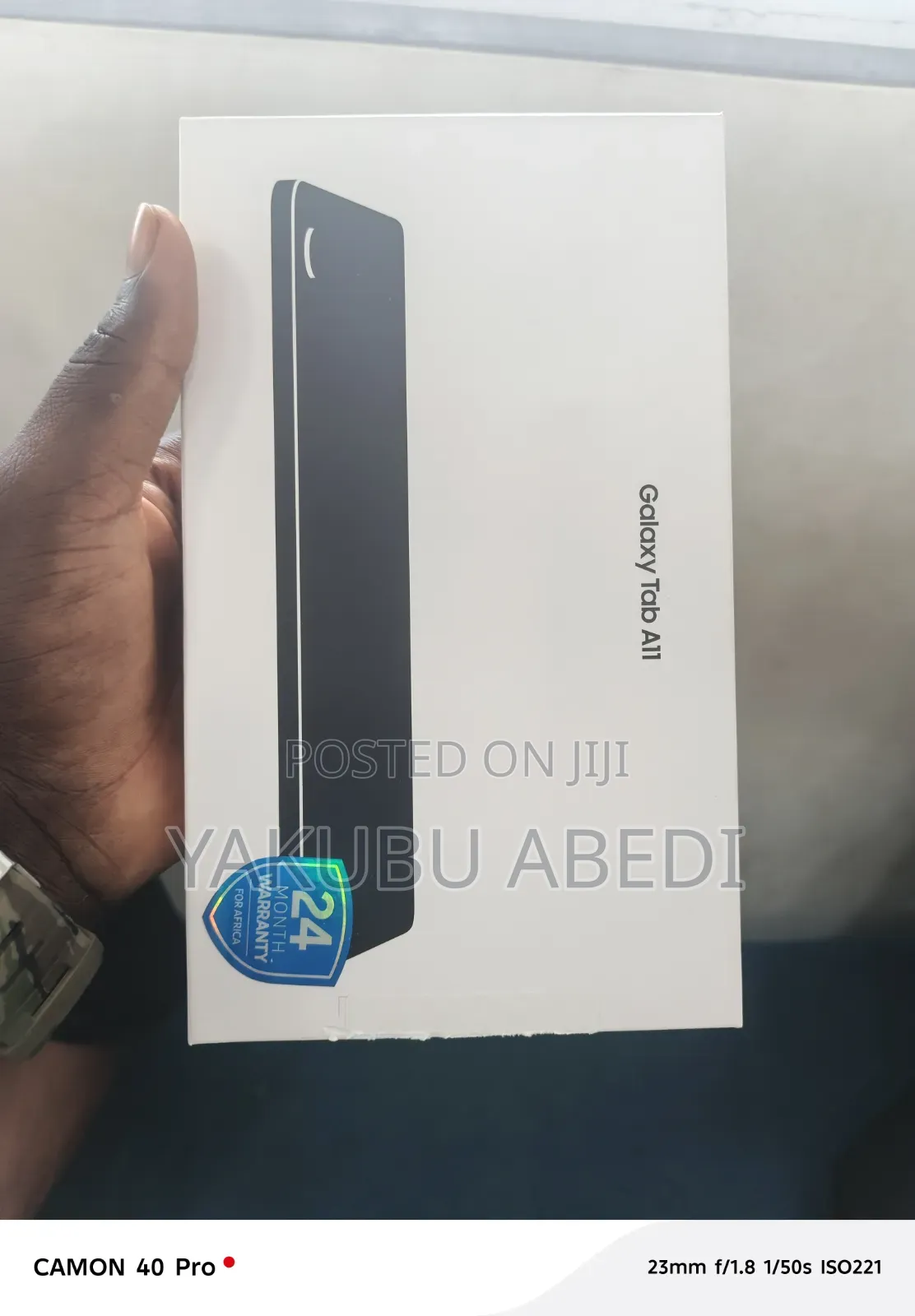 New Samsung Galaxy Tab A11 64 GB Black