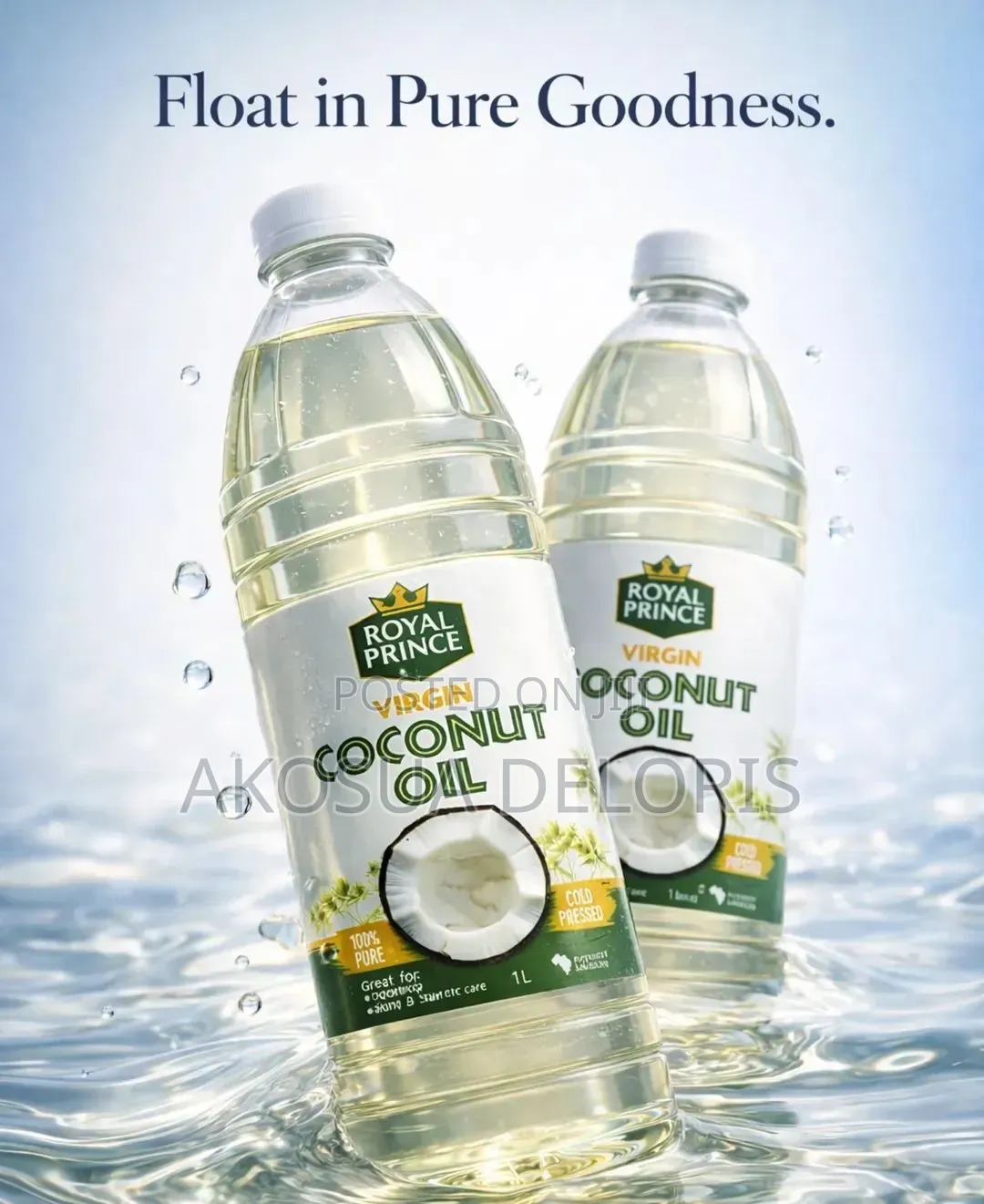 100% Cold-Pressed Coconut Oil