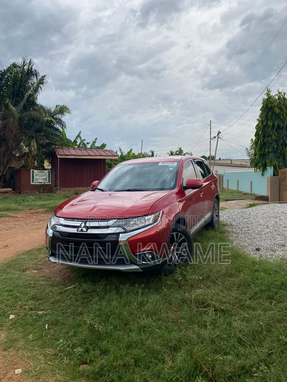 Mitsubishi Outlander 2016 Red