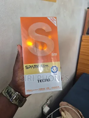 New Tecno Spark Slim 256 GB Black