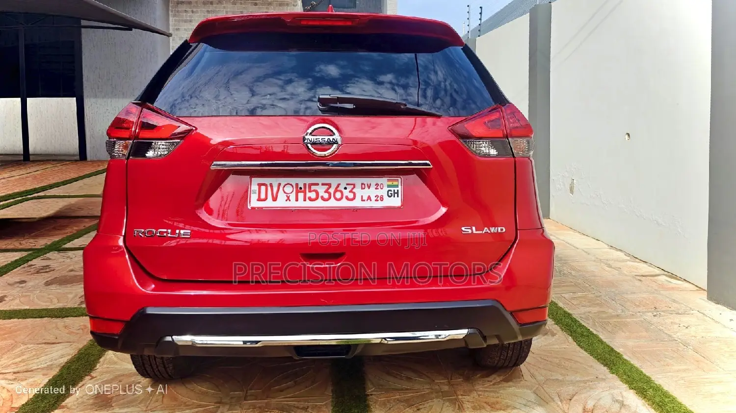 Nissan Rogue SL AWD 2019 Red