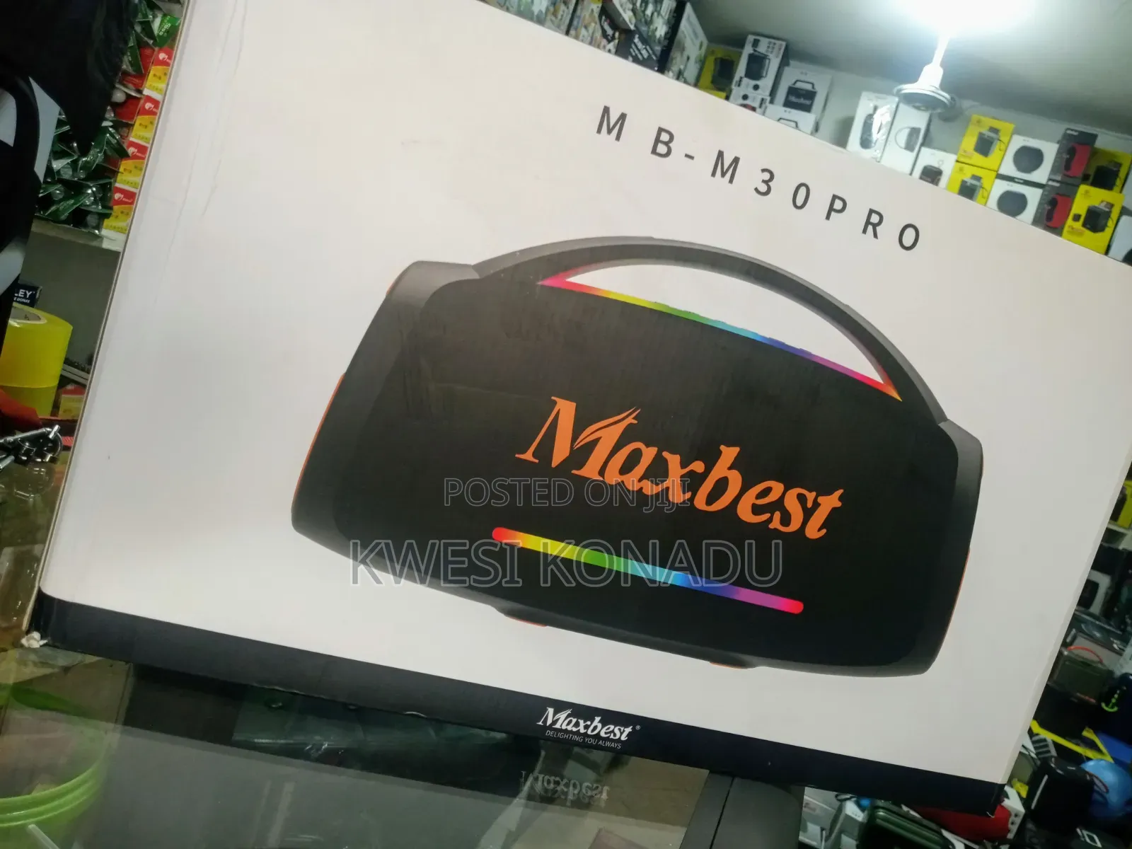 2026 Maxbest Mb-30 Pro Deep Bass Rechargeable Speaker