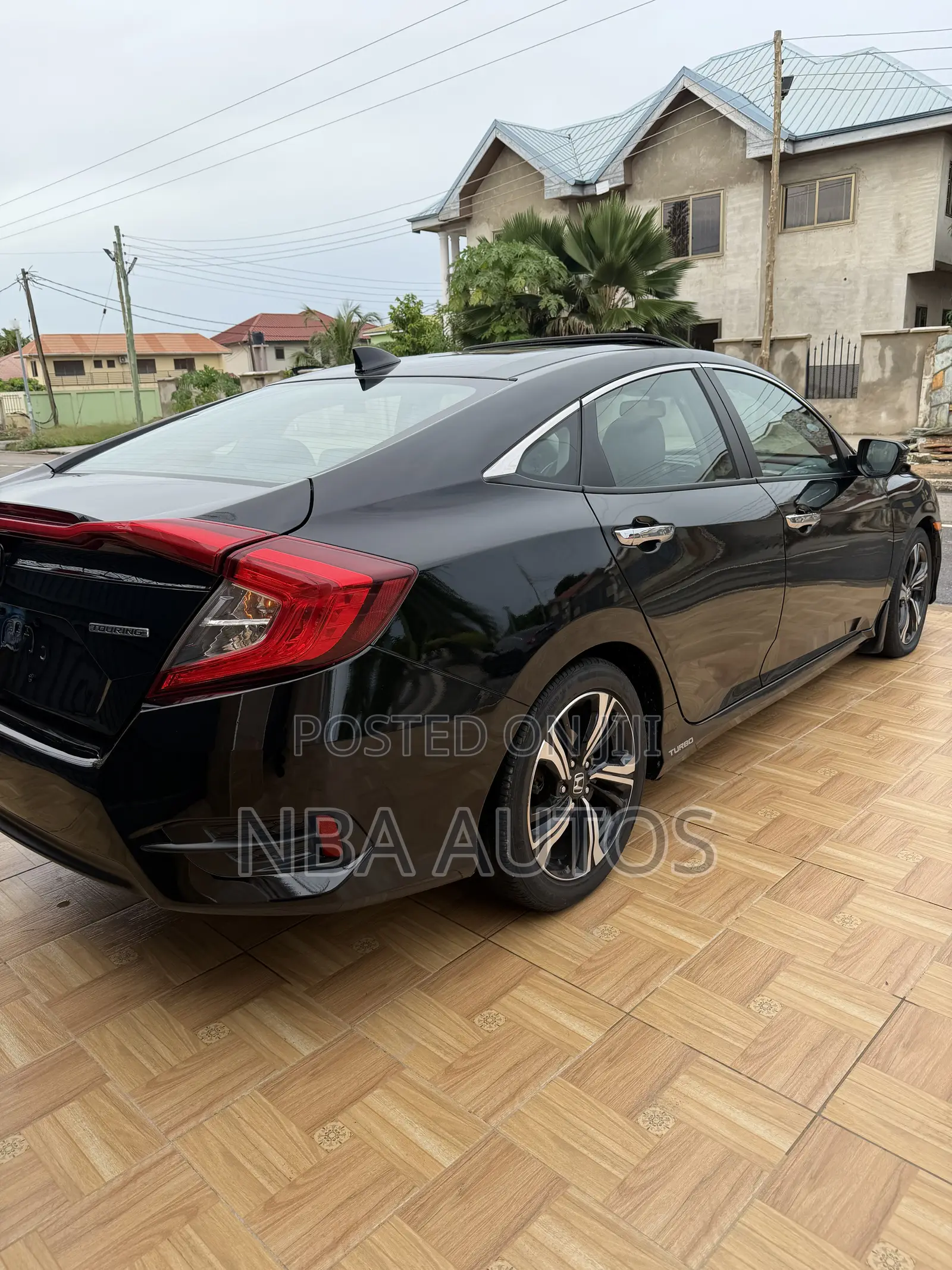 Honda Civic Touring 4dr Sedan (1.5L 4cyl) 2017 Black