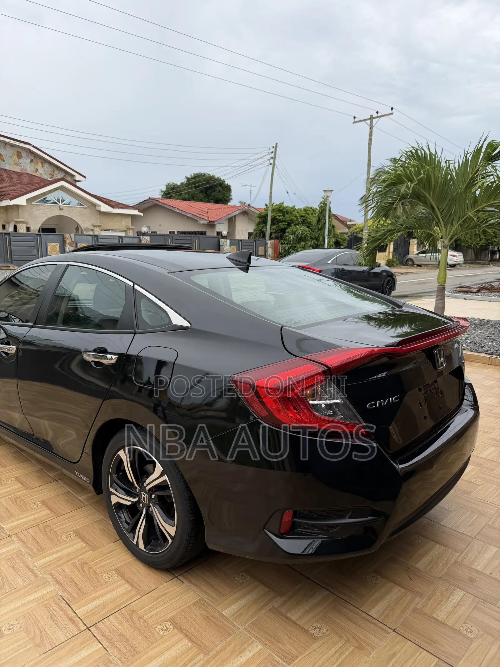 Honda Civic Touring 4dr Sedan (1.5L 4cyl) 2017 Black