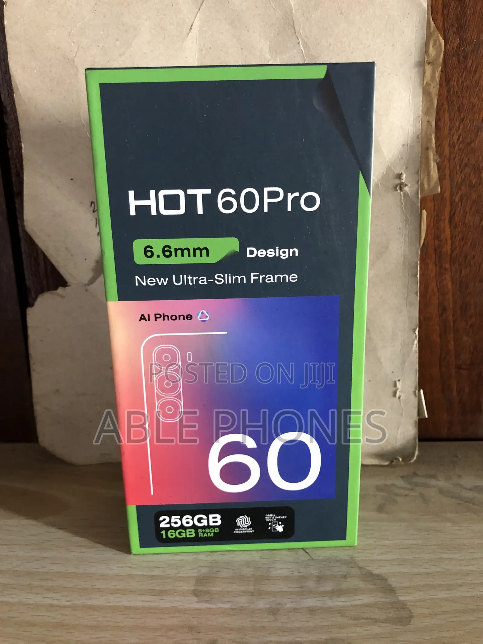 New Infinix Hot 60 Pro 256 GB Black