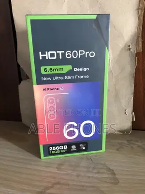 New Infinix Hot 60 Pro 256 GB Black